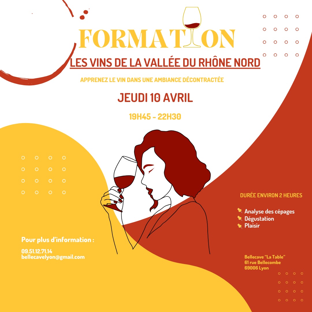 Jeudi 10 Avril 2025 : Les Vins de la Vallée du Rhône Nord COMPLET
