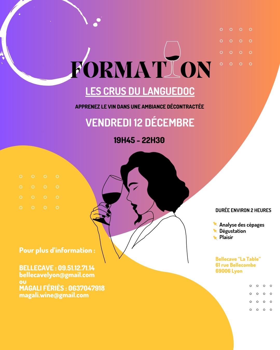 Vendredi 12 Décembre : Les crus languedociens