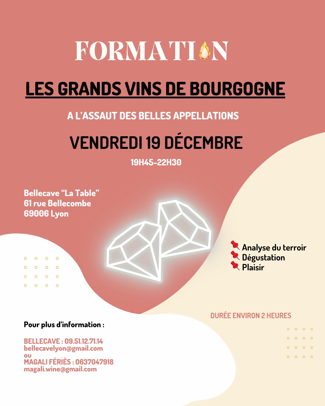 Vendredi 19 Décembre : Les grands vins de Bourgogne