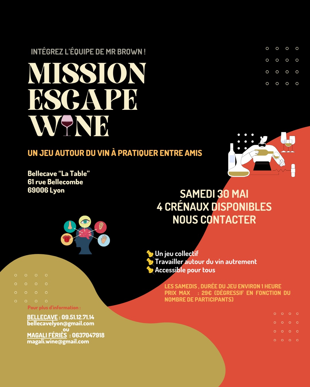Samedi 30 Mai 2026 : Escape Wine
