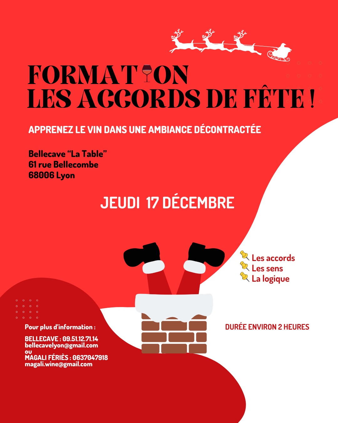 Jeudi 17 Décembre : Les Bulles en Fête