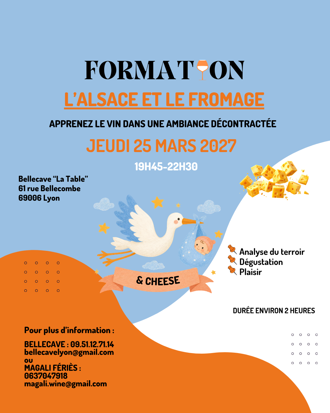 Jeudi 18 Mars 2027 : Vins d’Alsace et Fromages