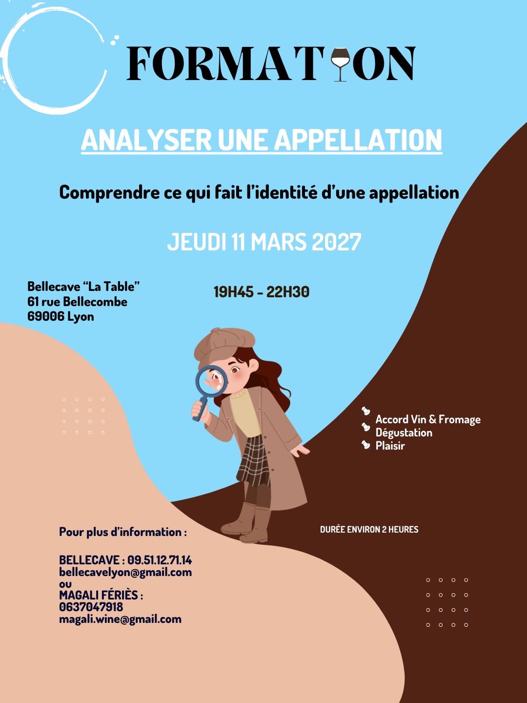 Jeudi 11 Mars 2027 : Analyser une appellation
